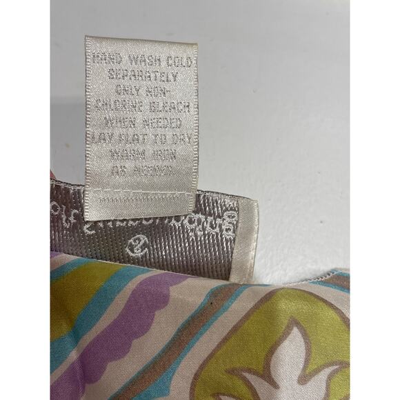 SOFT SURROUNDINGS 100% Silk Tie Front Paisley Lightweight Spring/Summer Wrap M - Picture 5 of 7